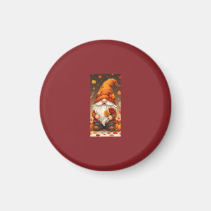 Aimant carte de vœux halloween et automne