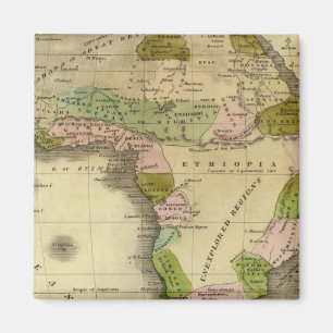 Aimant Carte des Jeux olympiques en Afrique