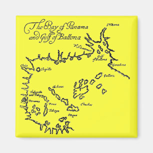 Aimant Carte des trésors de pirates