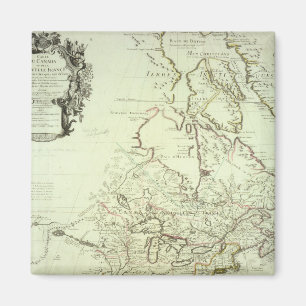 Aimant Carte du Canada