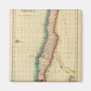 Aimant Carte Du Chili