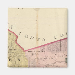 Aimant Carte du comté d'Alameda