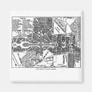 Aimant Carte du jardin de Versailles