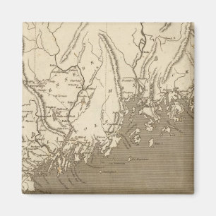 Aimant Carte du Maine par Arrowsmith