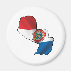 Aimant Carte du Paraguay