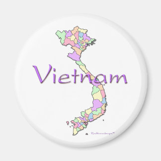 Aimant Carte du Vietnam