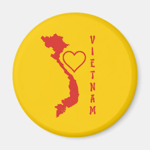 Aimant Carte du Vietnam