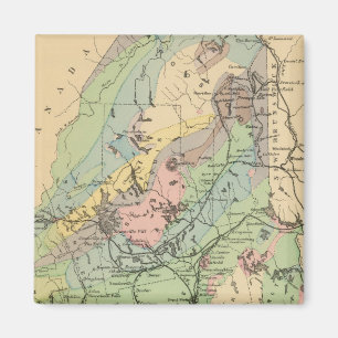 Aimant Carte géologique du Maine