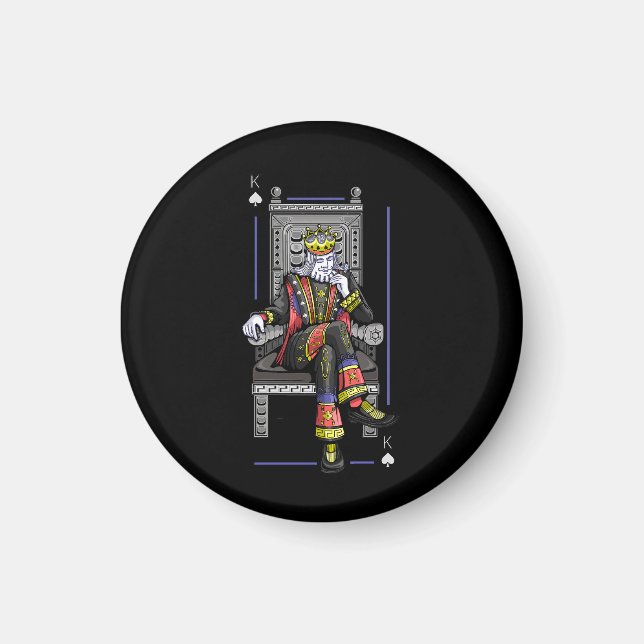 Aimant Carte King (Devant)