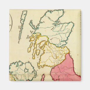 Aimant Carte plaine des îles britanniques