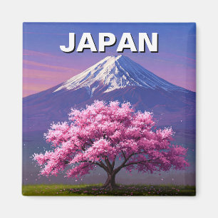 Aimant Carte postale du Mont Fuji Fujisan