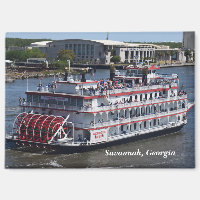 Carte postale Savannah, Georgia Riverboat