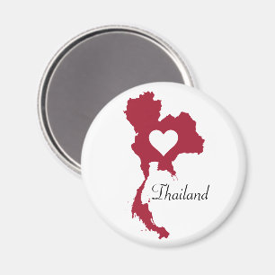 Aimant Carte Thaïlande