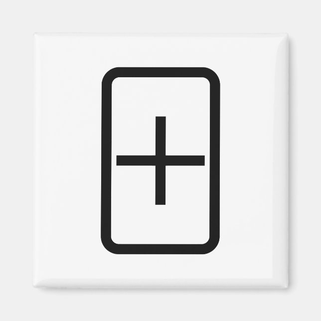 Aimant Carte Zener | Connexion Plus (Devant)