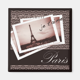 Aimant Cartes postales parisiennes