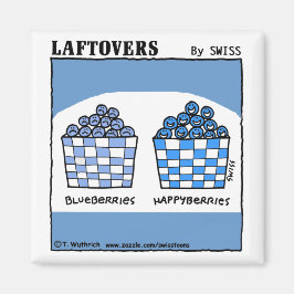 Aimant Carton Blueberry pour les Laftovers