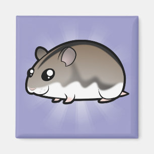 Aimant Cartoon Nwarf Hamster