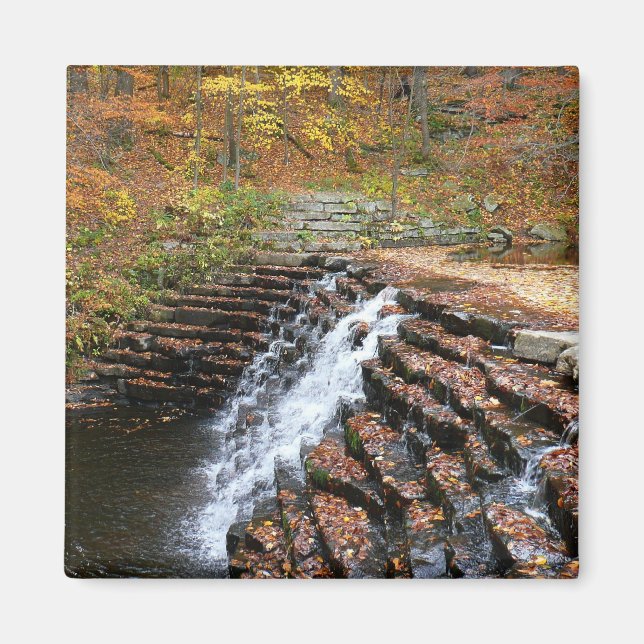 Aimant Cascade du parc d'état Laurel Hill State Park II (Devant)