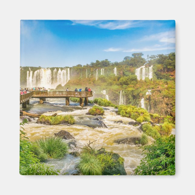 Aimant Cascades de gorge de diable de frontière (Devant)