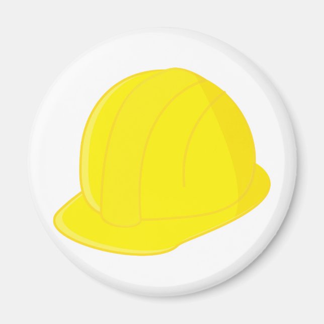 Aimant Casque de chantier (Devant)