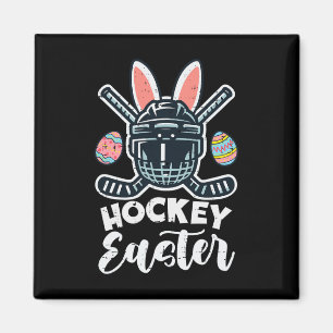Aimant Casque de Pâques de hockey sur glace Sports Hommes