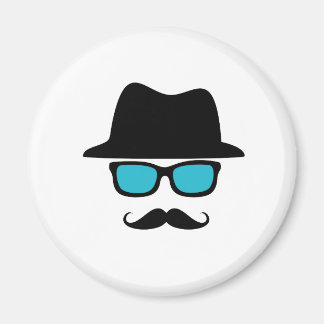 Aimant Casquette lunettes Moustache