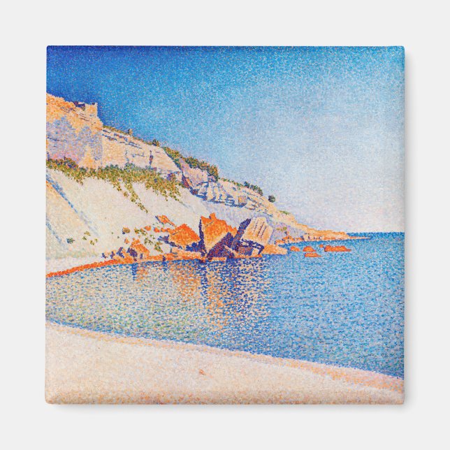Aimant Cassis, Casquette Lombard, Opus 196, Signac (Devant)