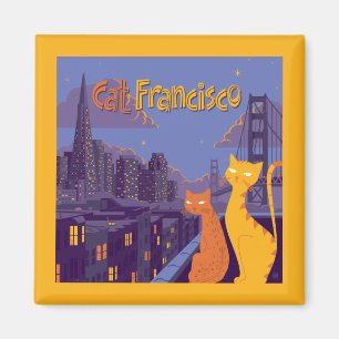 Aimant Cat Francisco