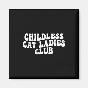 Aimant Cat Ladies Club Super Enfless Cat Lady 2024
