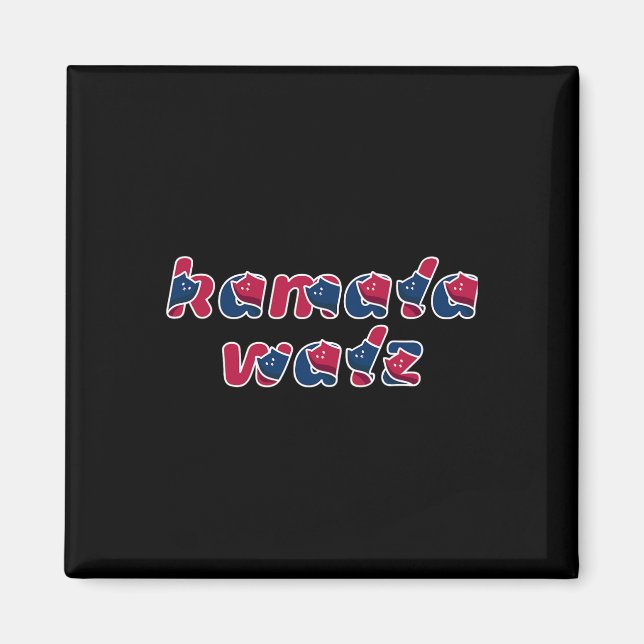 Aimant Cat Lady Kamala Walz L'entraîneur 2024 (Devant)