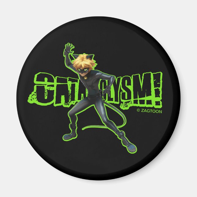 Aimant Cat Noir | Cataclysme (Devant)