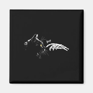 Aimant Cat Skeleton Boop Halloween Cute Cats Pet Kit