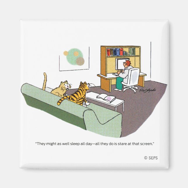 Aimant Cat Talk (Devant)