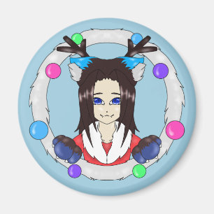 Aimant Catberry de Noël