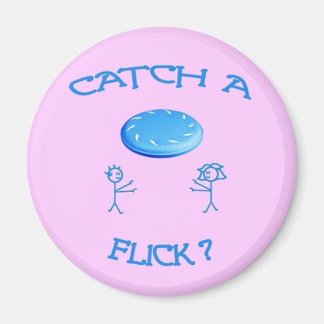 Aimant Catch A Flick Frisbee (Devant)