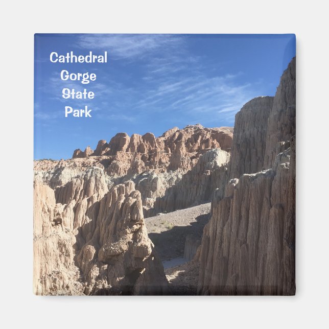 Aimant Cathedral Gorge State Park - Nevada (Devant)