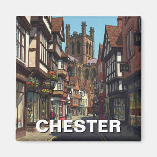 Aimant Cathédrale de Chester Angleterre Voyage