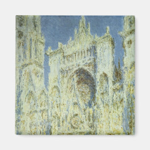 Aimant Cathédrale de Rouen Façade Ouest Lumière du soleil