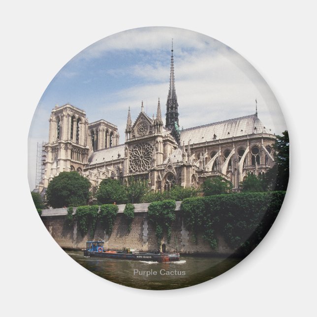 Aimant Cathédrale Notre-Dame, Paris (Devant)