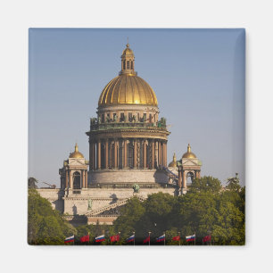 Aimant Cathédrale Saint-Isaac, depuis la rivière Neva