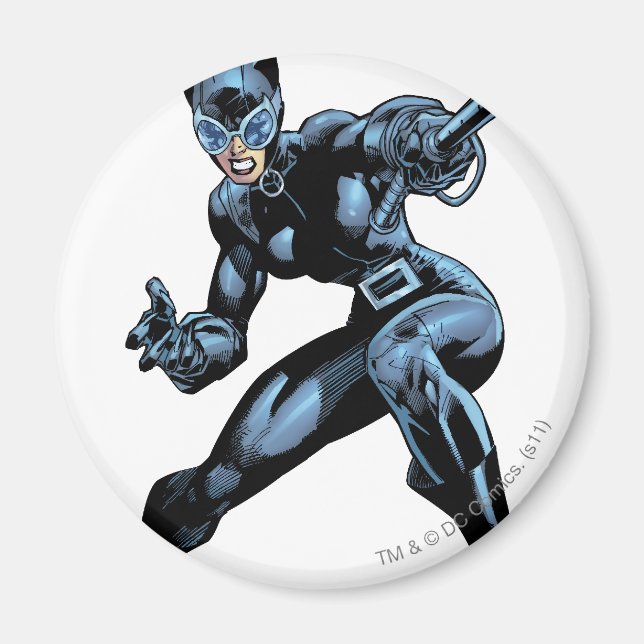 Aimant Catwoman avec Whip (Devant)