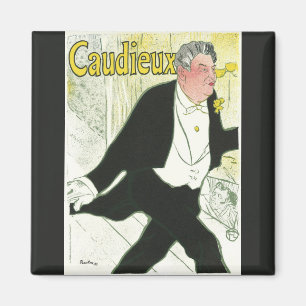 Aimant Caudieux par Toulouse Lautrec, Art Nouveau ancien