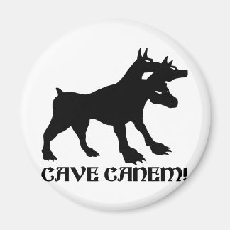 Aimant CAVE CANEM - ATTENTION AU CHIEN Latin