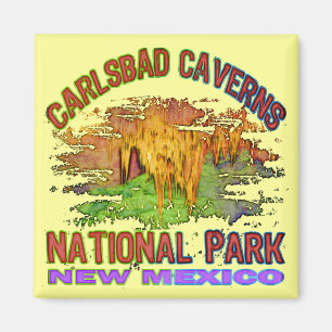 Aimant Cavernes parc national, Nouveau Mexique de