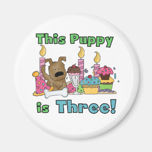 Aimant Ce chiot est trois t-shirts et cadeaux