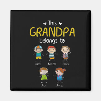 Aimant Ce Grand-Père Appartient À Une Mignonne Famille Pe