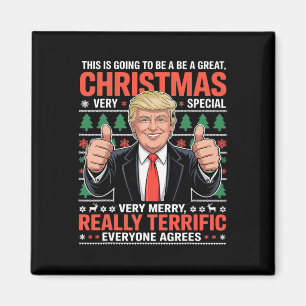 Aimant Ce Noël Va Être Un Grand Noël Trump Laid