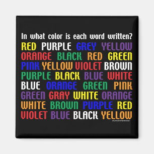 Aimant Ce qui est ma couleur