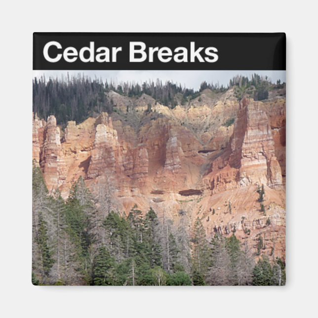 Aimant Cedar Breaks NM (Devant)