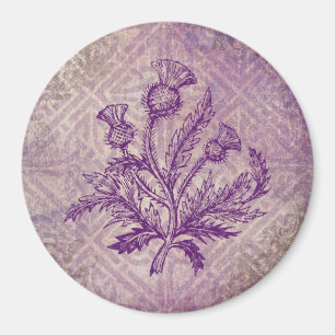 Aimant Ceinture écossaise violet noeud celtique